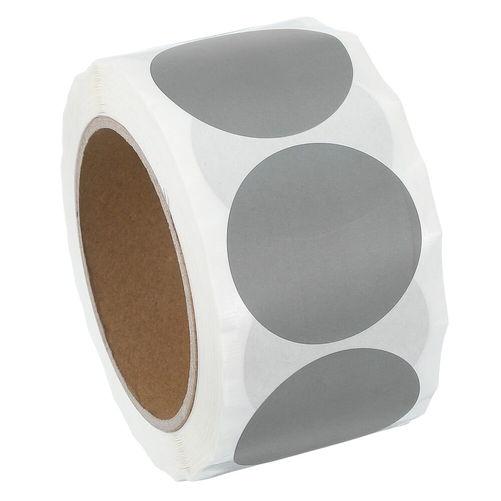 8081 Colored Dot Stickers 2", 500 Pcs Color Coding Labels Blank Circle